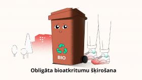 Obligāta bioatkritumu šķirošana 