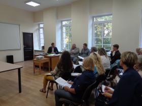 Atskats par 30.augustā SIA “Jelgavas nekustamā īpašuma pārvaldē” rīkoto semināru par dzīvojamās mājas pārvaldīšanas un apsaimniekošanas maksas aprēķināšanas noteikumiem 