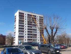 Pirmo reizi Latvijā renovācija 12 stāvu ēkai 